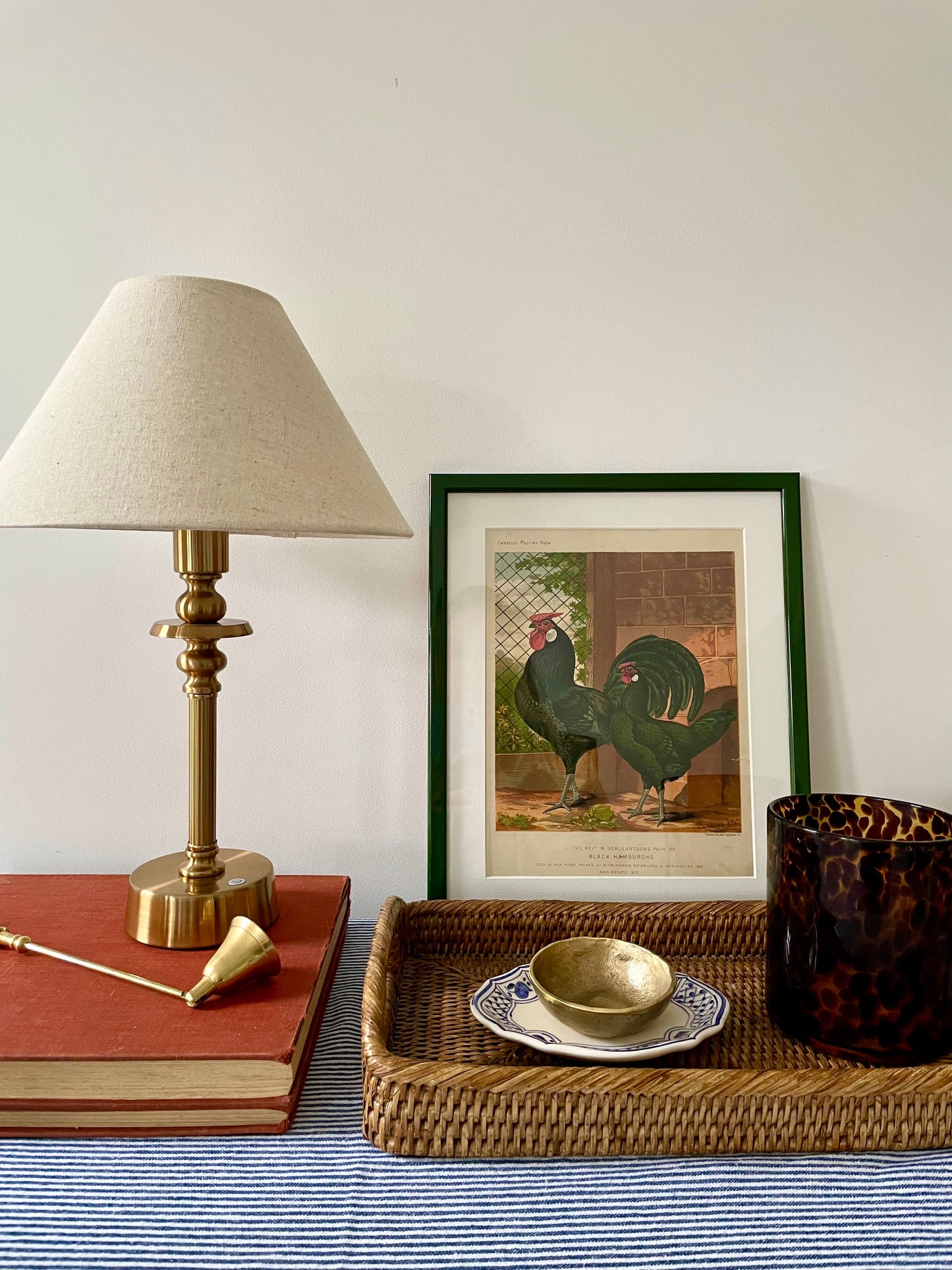 Antique Lithographs - The Chickens