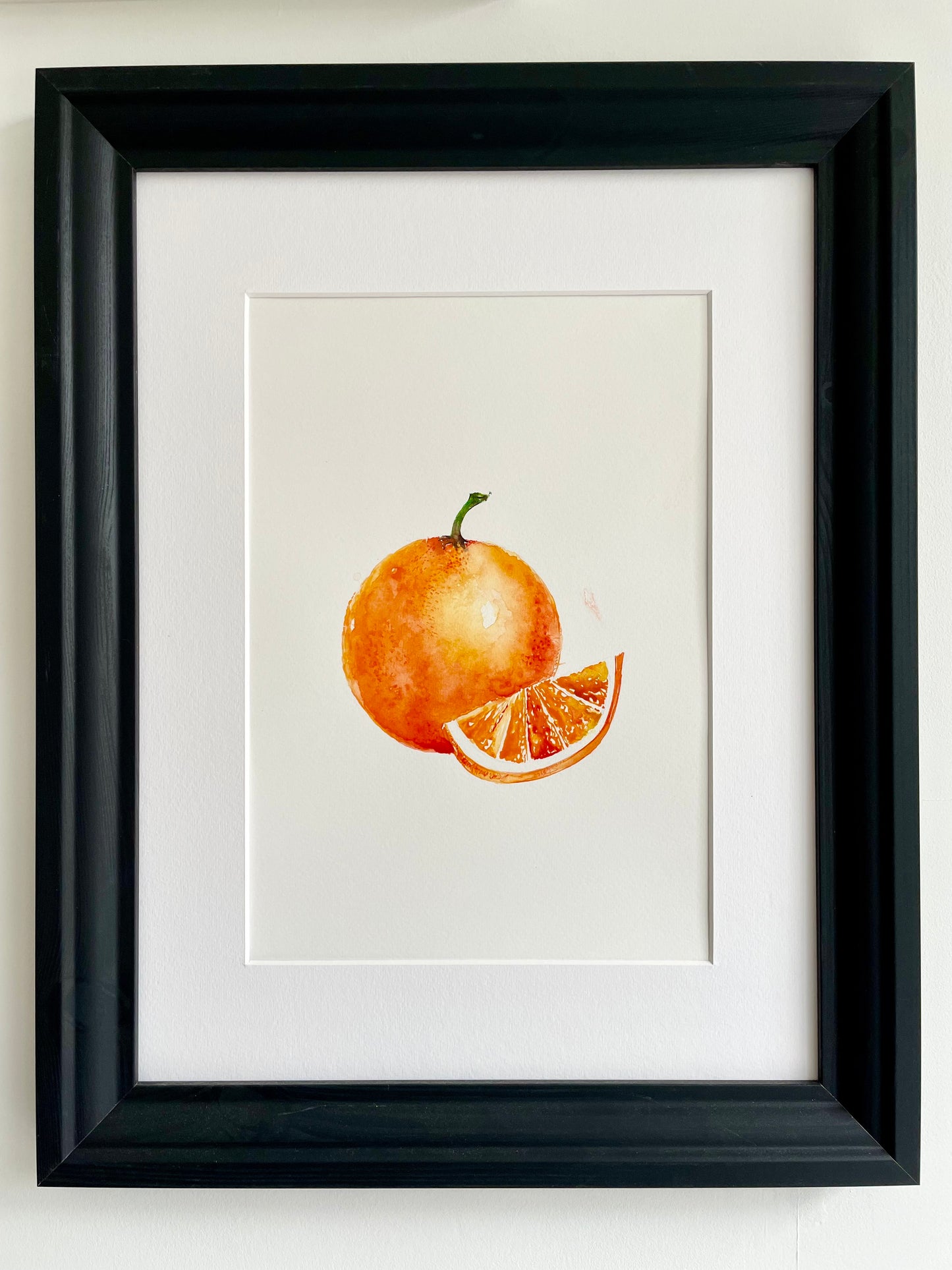 Orange Watercolour