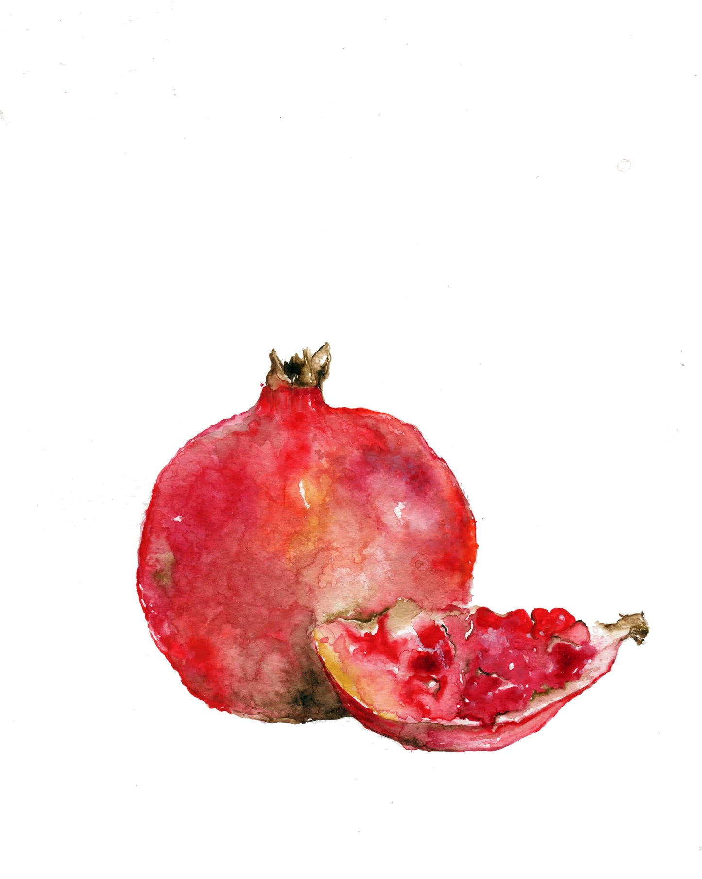 Pomegranate Watercolour