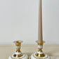 Brass & Pearl Candle Holders
