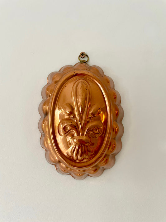 Fleur de Lis Copper Mould