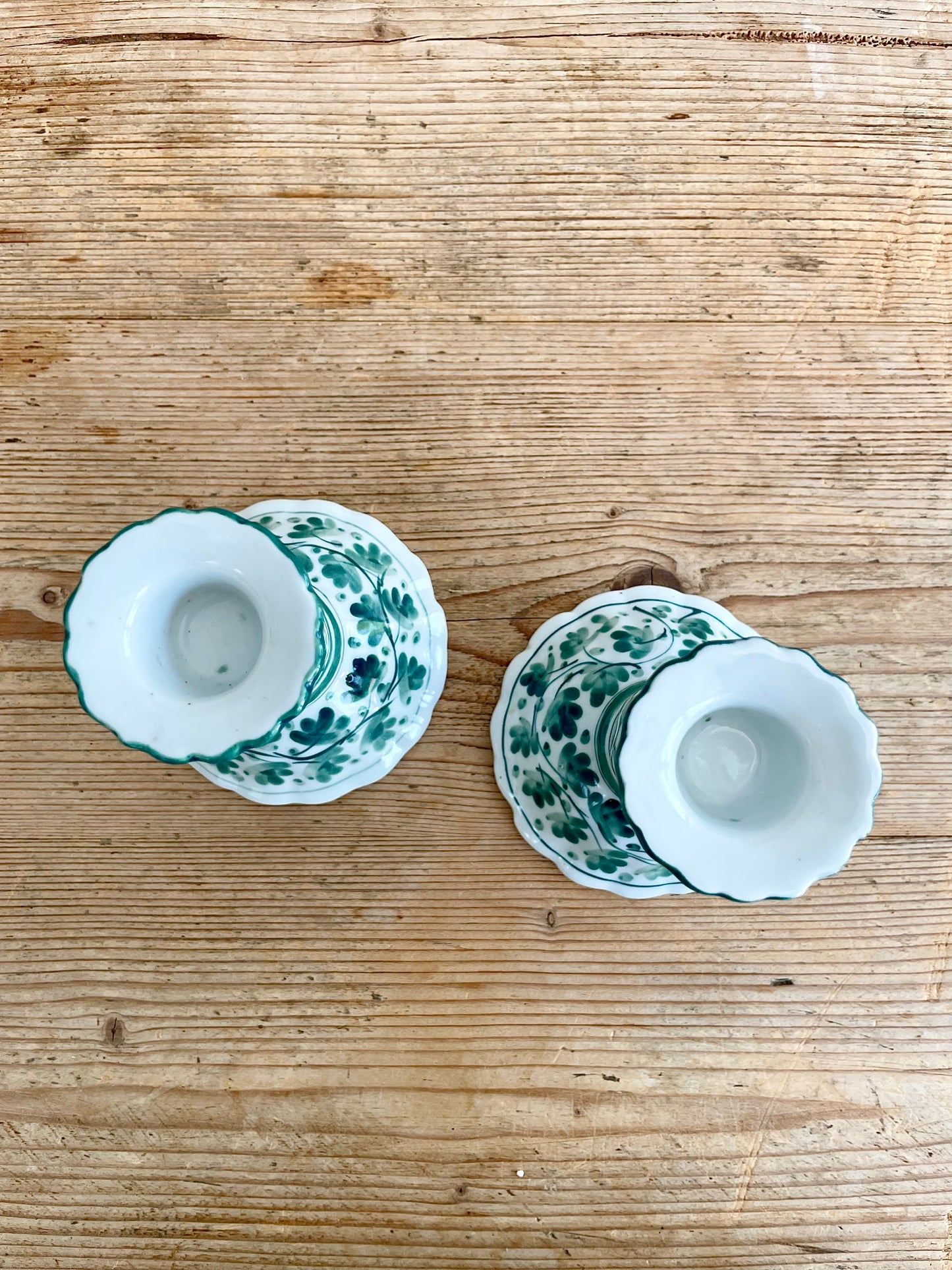 Vintage Ceramic Candleholders