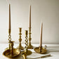 Brass Barley Twist Candle Holders