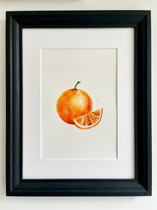 Orange Watercolour